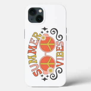 Summer Vibes Peace Sunglasses iPhone 13 Case