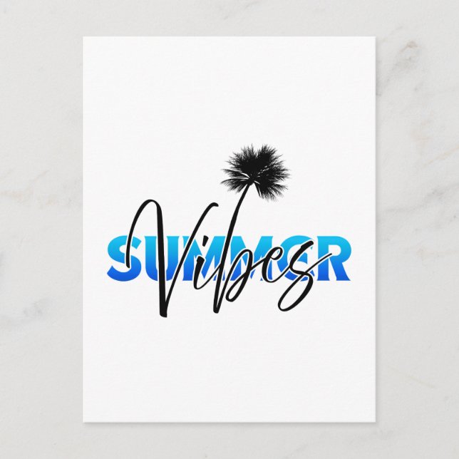 summer vibes postcard (Front)