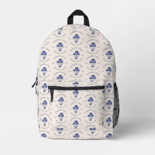 Summer Vibes Printed Backpack