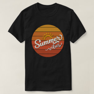 Summer Vibes Retro Sunset Men's T-Shirt