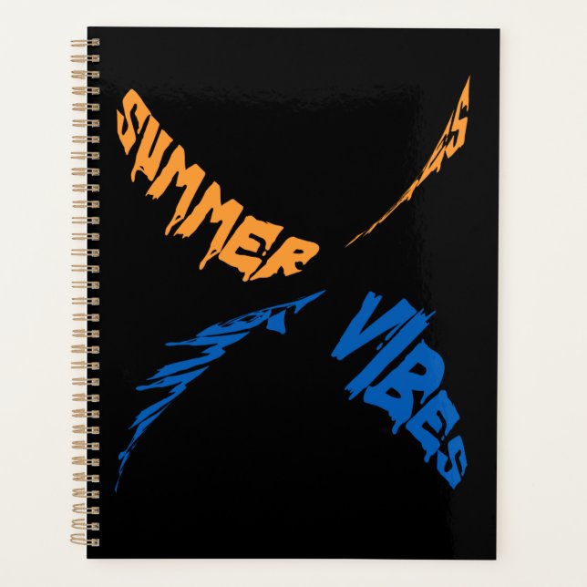 Summer Vibes: Sun, Fun & Good Times Planner (Front)