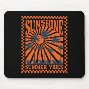 Summer Vibes, Sunset Wave, Sunshine Paradise, Summ Mouse Pad
