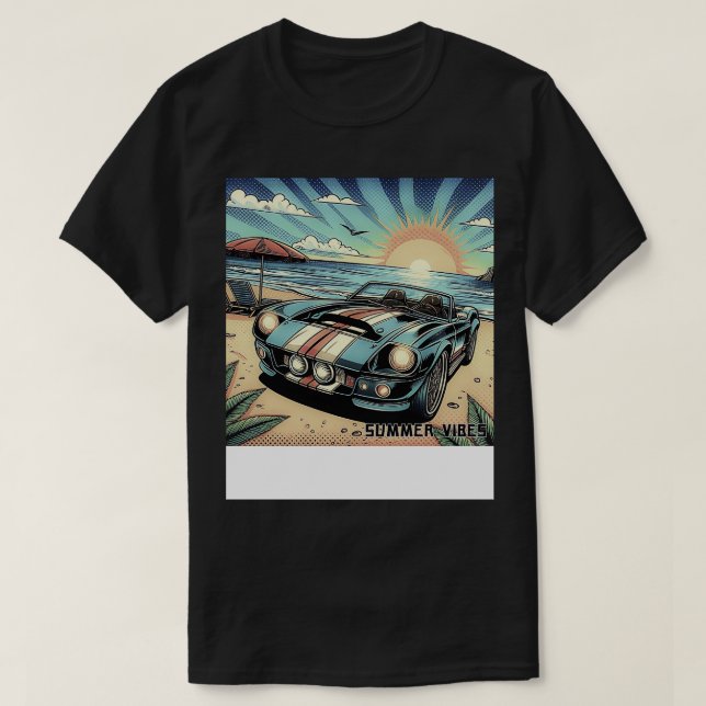 Summer Vibes T-Shirt (Design Front)