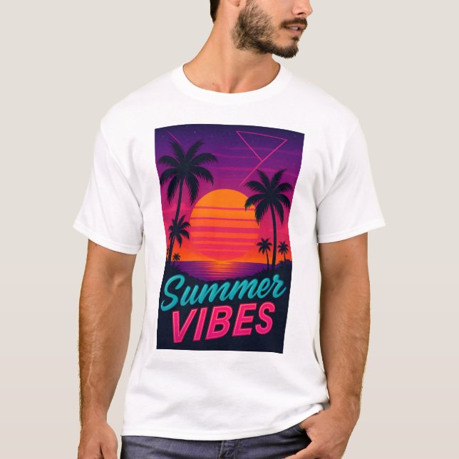 Summer Vibes  T-Shirt (Front)
