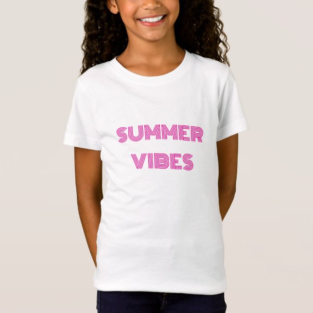 "Summer Vibes" T-Shirt (Front)