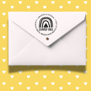 Summer Vibes Theme Self-inking Stamp