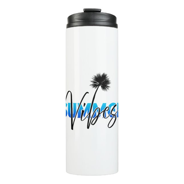 summer vibes thermal tumbler (Front)