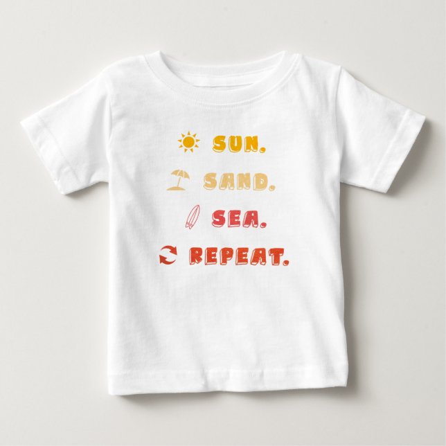 Summer Vibes Toddler T-Shirt - Fun Summer Ahead (Front)