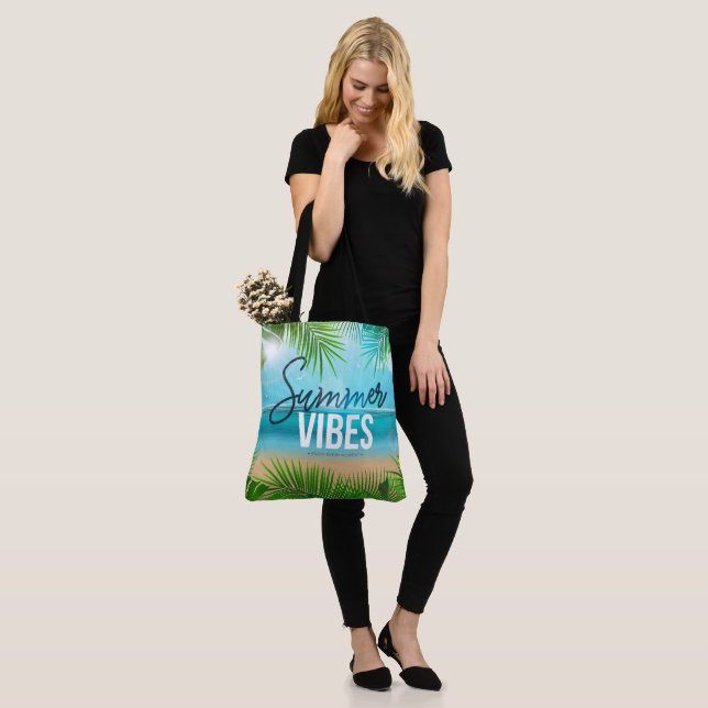 Summer Vibes Tote Bag (On Model)