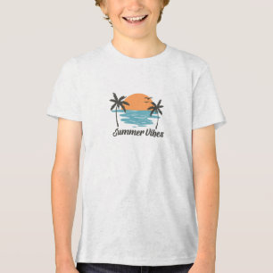 summer vibes Tri-Blend shirt