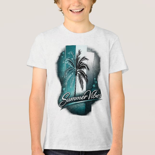 Summer Vibes Tri-Blend Shirt (Front)