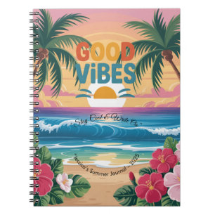 Summer Vibes Tropical Notebook