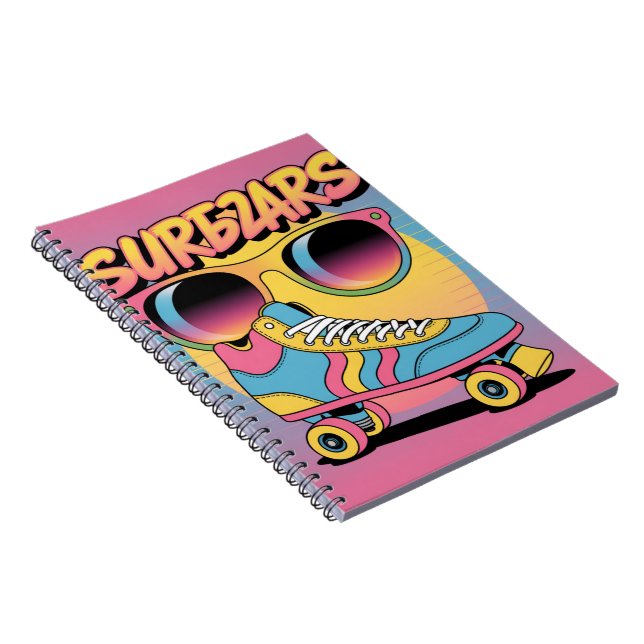 Summer Vibes Tropical Notebook  (Right Side)