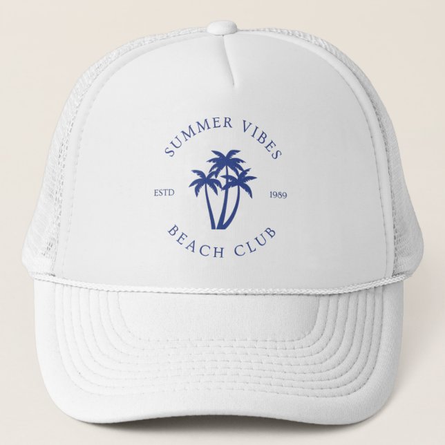 Summer Vibes Trucker Hat (Front)