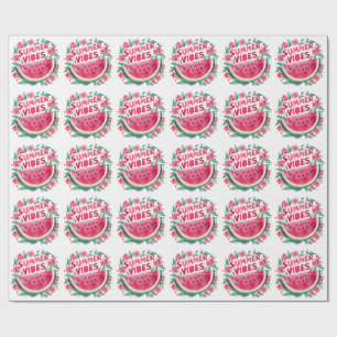 Summer Vibes Wrapping Paper