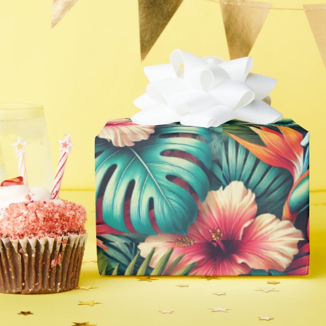 Summer vibes wrapping paper (Birthday Party)
