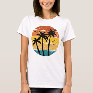 Summer Vintage Retro Sunset Women's T-Shirt