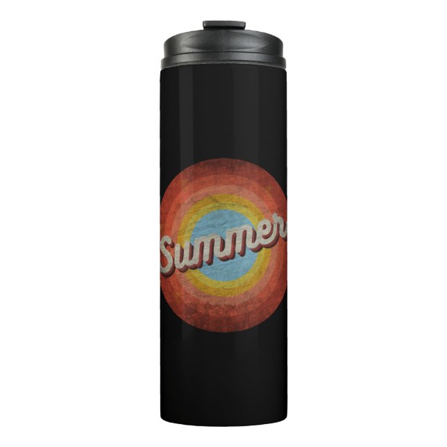 SUMMER VINTAGE THERMAL TUMBLER (Front)