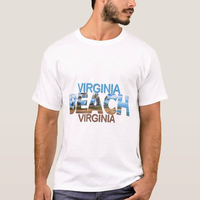 Summer virginia beach- virginia  T-Shirt (Front)