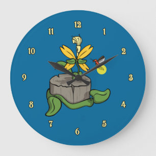 Summer Visitors Clock