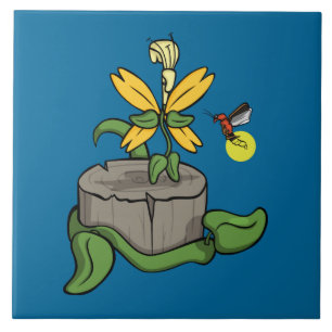 Summer Visitors Tile