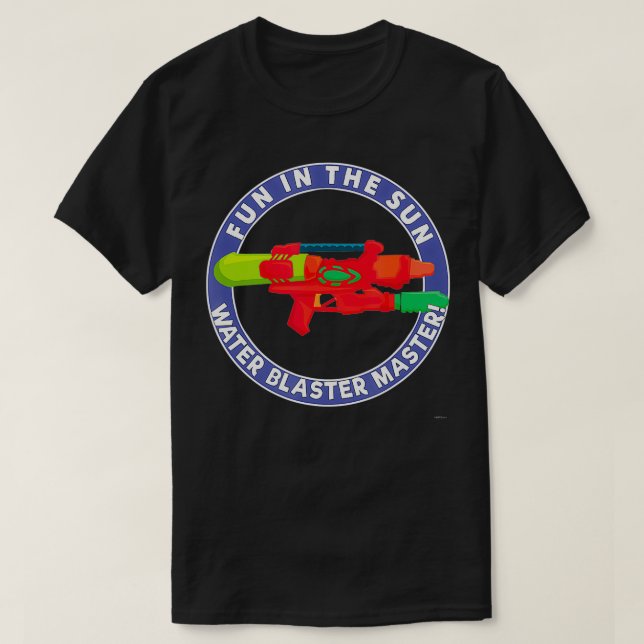 Summer Water Blaster by ASJ  T-Shirt (Design Front)