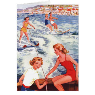 Summer Water Skiing Fun