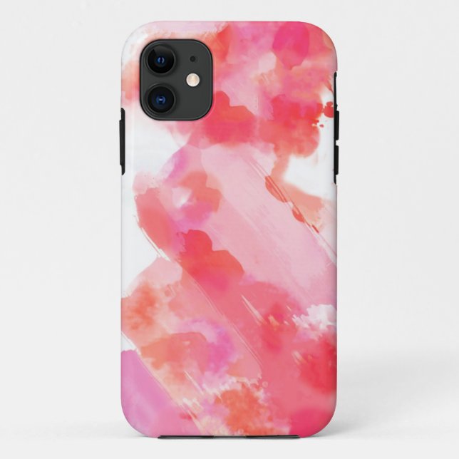 Summer Watercolors iPhone Case (Back)