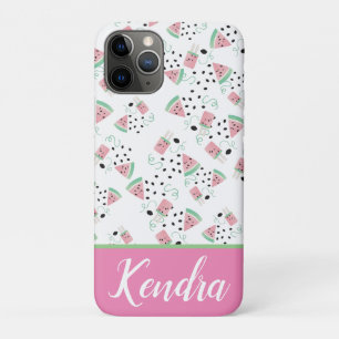 Summer Watermelon and Ice Cream Pop Watercolor Case-Mate iPhone Case