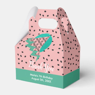 Summer Watermelon and Seeds Birthday Party Favour Box