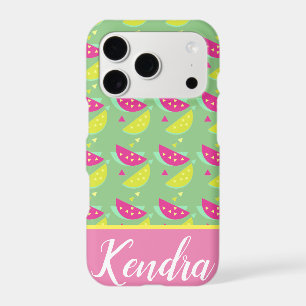 Summer Watermelon Fruit Mix Pink Yellow Confetti