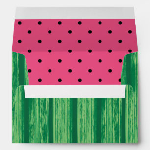 Summer Watermelon Party Envelope
