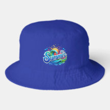 Summer Waves Bucket Hat