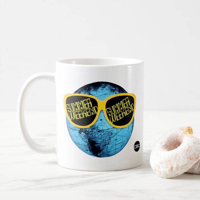 Summer Weekend - promo graphic Coffee Mug (With Donut)