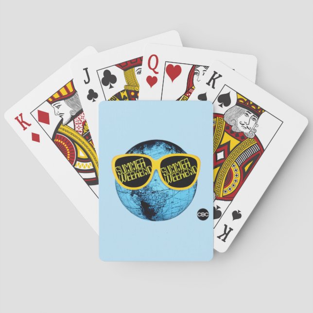 Summer Weekend - promo graphic Playing Cards (Back)