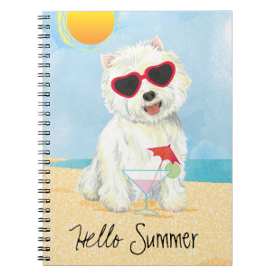 Summer Westie Notebook
