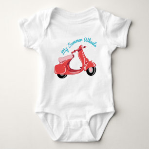 Summer Wheels Baby Bodysuit