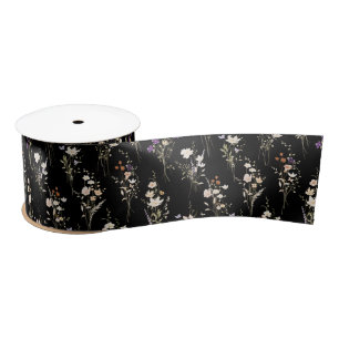Summer Wildflower Bouquets Satin Ribbon
