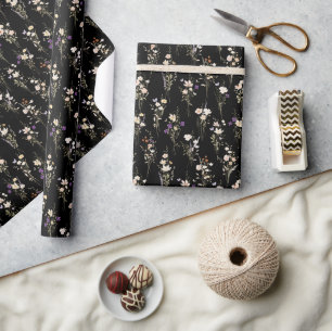 Summer Wildflower Bouquets Wrapping Paper