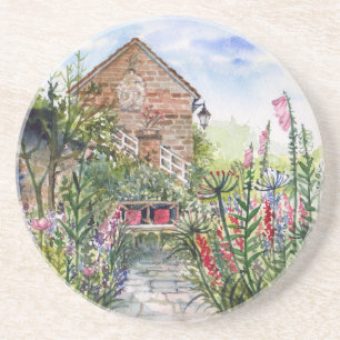Summer Wildflower English Garden in York Coaster
