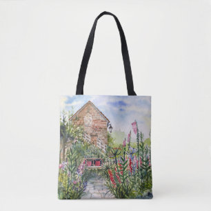 Summer Wildflower English Garden in York Tote Bag