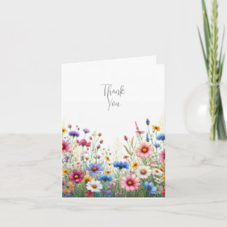 Summer Wildflower In Bloom Spring flower  Card