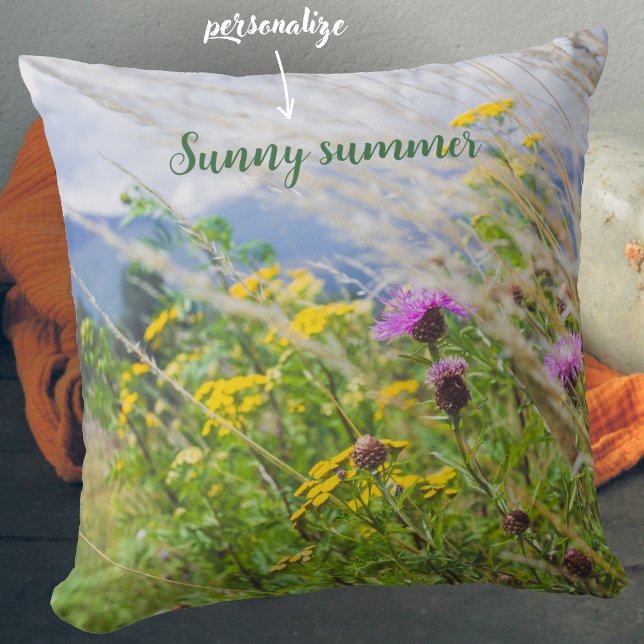 Summer Wildflower Meadow Cushion (Creator Uploaded)