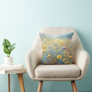 Summer Wildflower Meadow Cushion