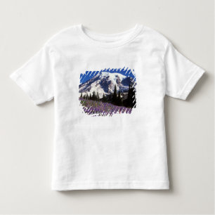 summer wildflowers at the base of Mount Rainier, 2 Toddler T-Shirt