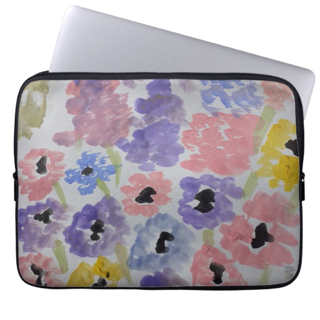 Summer Wildflowers  Electronics Bag (Front)