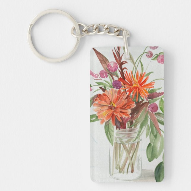 Summer Wildflowers Key Ring (Front)