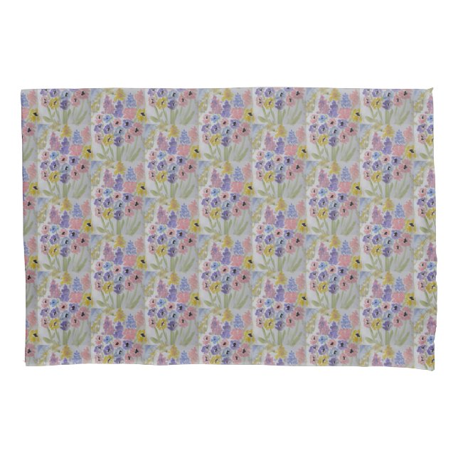 Summer Wildflowers  Pillowcase (Front)