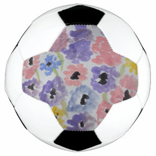 Summer Wildflowers Soccer Ball