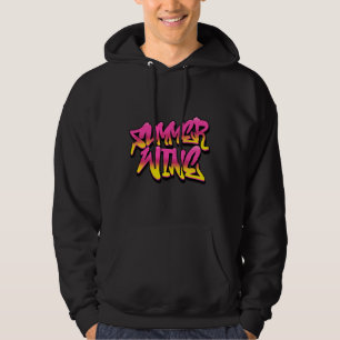 Summer Wine Graffiti Style Summer Wine Sign Hoodie